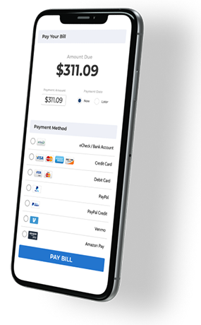 Paymentus App Being Shown on Mobile Phone