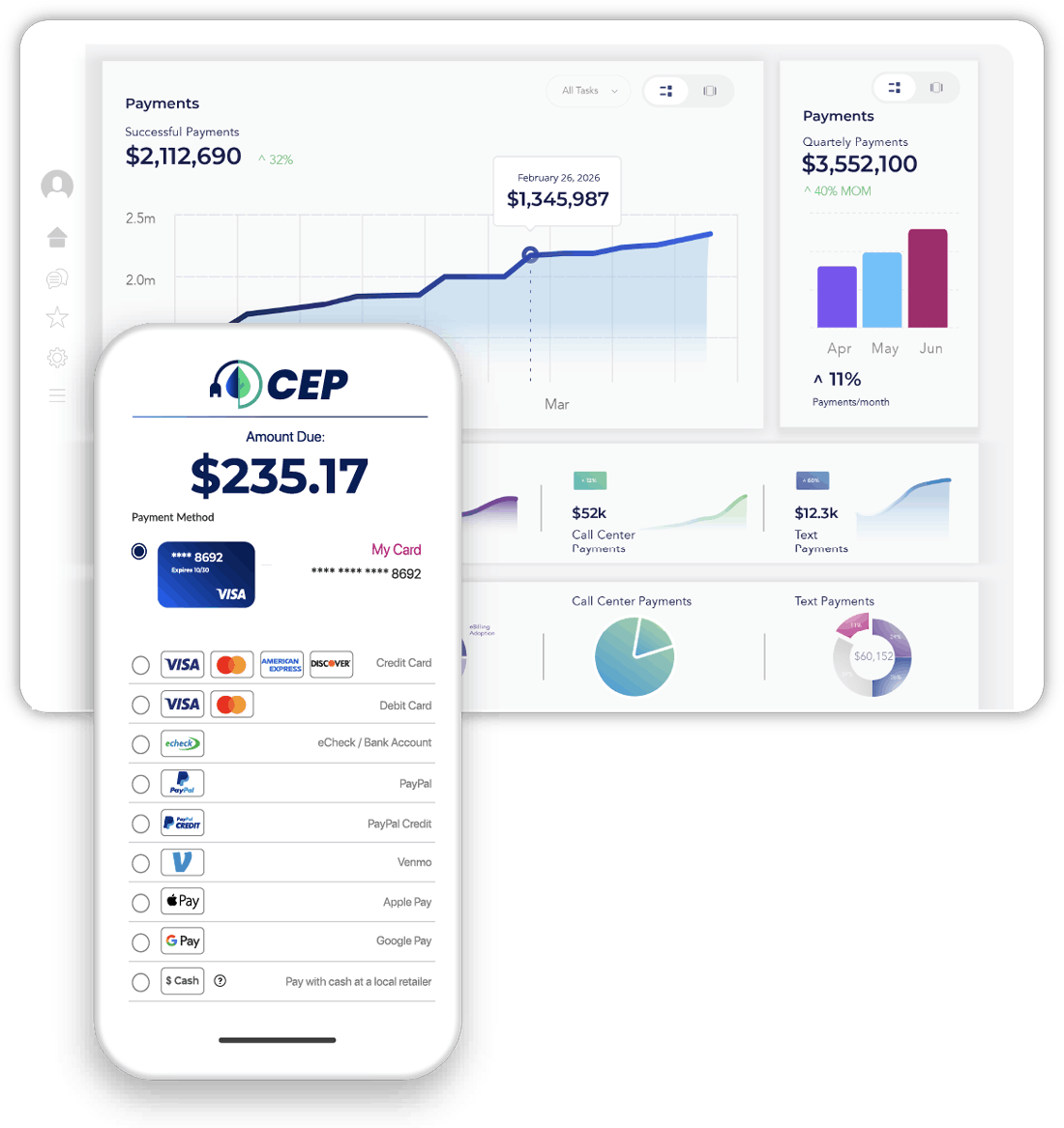 Retail Energy Screen examples
