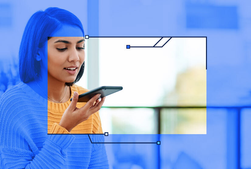 Instant insight woman talking on phone