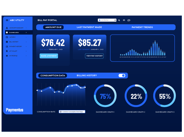 Paymentus dashboard