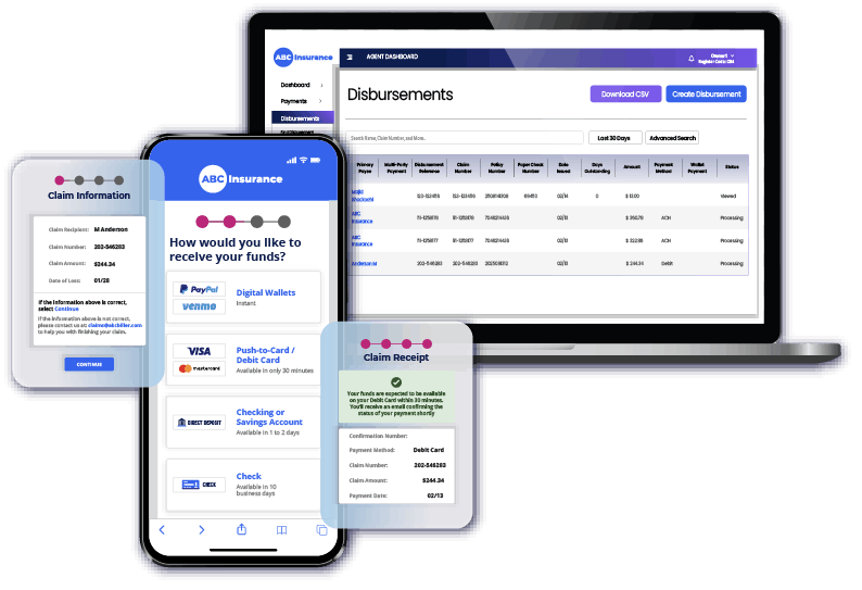 Insurance disbursements hero