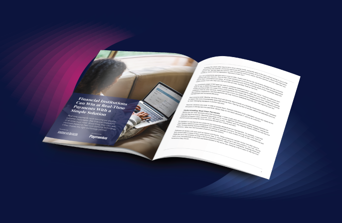 Real time payments white paper card